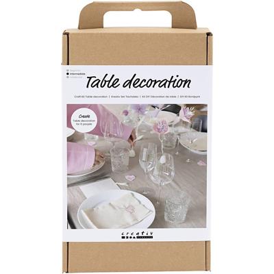 Creativ Company Hobbyset tafeldecoratie, pastelkleuren, 1 doos