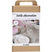 Creativ Company Hobbyset tafeldecoratie pastelkleuren - thumbnail