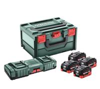 Metabo Basisset | LiHD | 18 V | 4 x 10 Ah + ASC 145 DUO + metaBOX 215 - 685143000 - thumbnail