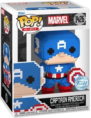 Marvel 8-Bit Funko Pop Vinyl: Captain America