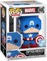 Marvel 8-Bit Funko Pop Vinyl: Captain America - thumbnail