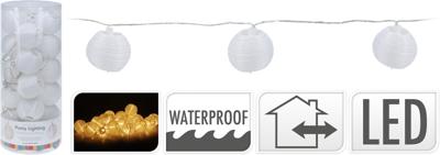 Feestverlichting 20 Lampions Indoor/Outdoor (10.75 m.)
