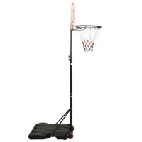 VidaXL Basketbalstandaard 216-250 cm polyetheen wit - thumbnail