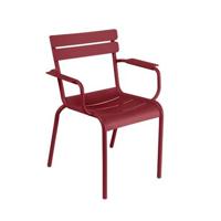 Fermob Luxembourg tuinstoel met arm Chili - thumbnail