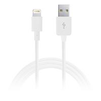 Puro Lightning-kabel 2,4 A voor iPhone iPod/iPad, wit - thumbnail