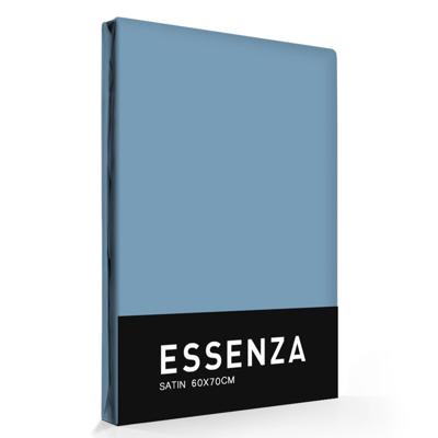 Essenza Satin Kussensloop Stone blue