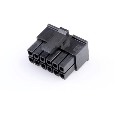 Molex 430251200 Female behuizing (kabel) Totaal aantal polen: 12 Rastermaat: 3 mm Inhoud: 1 stuk(s) Bag
