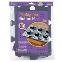 HUNGER FOR WORDS TALKING PET BUTTON MAT - thumbnail