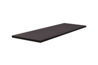 Wastafelblad Vision Rechthoek 120x46x2,5cm MDF Houtnerf Grijs Zonder Afvoergat - thumbnail