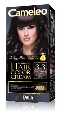 Cameleo Hair Color Cream 3.3 Dark Chocolat Brown Cameleo Hair Color Cream 3.3 Dark Chocolat Brown
