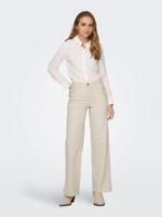 Only Onlmadison Blush Hw Wide Dnm Cro Noos 15310632 Loose Fit Ecru - thumbnail
