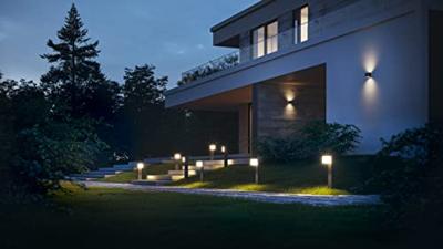 Steinel 079284 LED AUSSENLEUCHTE GL 80 C ANT Staande buitenlamp LED 9.1 W Antraciet - thumbnail