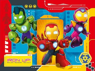Ravensburger legpuzzel iron man en zijn fantastische vriendjes - 4 puzzels - thumbnail