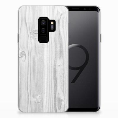 Samsung Galaxy S9 Plus | Bumper Hoesje | White Wood Samsung Galaxy S9 Plus | Bumper Hoesje | White Wood