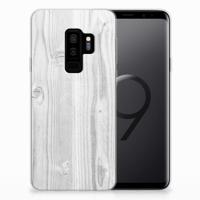 Samsung Galaxy S9 Plus | Bumper Hoesje | White Wood - thumbnail