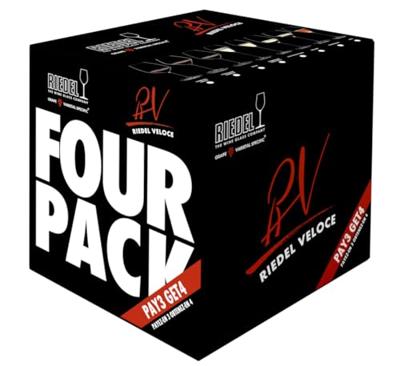 Riedel Wijnglazenset - Rode Wijnglazen - Veloce - Pinot noir - 760 ml - 4 Stuks