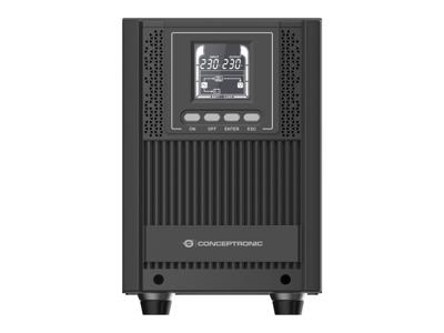 Conceptronic ZEUS52ES2K UPS Dubbele conversie (online) 2 kVA 1800 W 4 AC-uitgang(en)