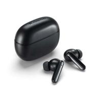 Motorola - Moto Buds 125 echte draadloze hoofdtelefoon, snel koppelen, waterbestendig, 17 uur speeltijd, opladen via USB-C, zwart - thumbnail