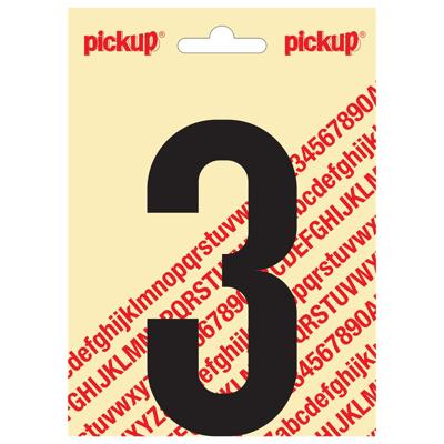 Deco cijfer 3 nobel zwart 120 mm Pickup - Pickup Deco cijfer 3 nobel zwart 120 mm Pickup - Pickup