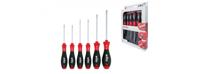 Wiha Schroevendraaierset | 6-delig TORX® | meercomponentengrepen | ronde kling | 1 stuk - 27746 - 27746 - thumbnail