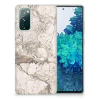 Samsung Galaxy S20 FE | TPU | Siliconen hoesje | Marmer Beige - thumbnail