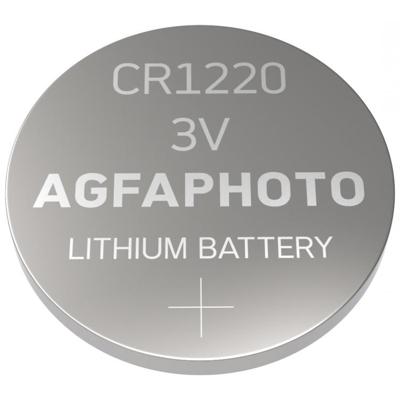 AgfaPhoto Knoopcel CR1220 3 V 5 stuk(s) Lithium AgfaPhoto Knoopcel CR1220 3 V 5 stuk(s) Lithium