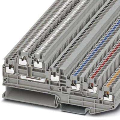 Phoenix Contact 3244472 Initiator- en actuatorklem 3.5 mm Push-In-klem Grijs 50 stuk(s) Piece