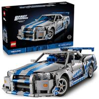 LEGO Technic 2 Fast 2 Furious Nissan Skyline GT-R (R34) auto 42210 - thumbnail