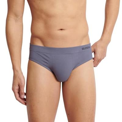 2-pak Midi/Brief heren slips - Go Smooth - naadloze Heren heup onderbroeken - Biologisch katoen