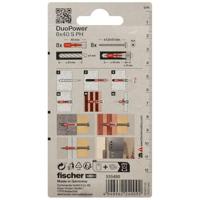 Fischer 535480 DuoPower 8 x 40 S PH K NV Plug 40 mm 8 mm 1 set(s) - thumbnail