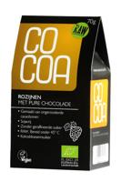 Cocoa Rozijnen Pure Chocolade RAW 70 gram - thumbnail