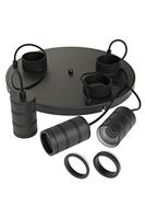 Lampen pendel Calex Multicord set zwart 3x E27 - thumbnail