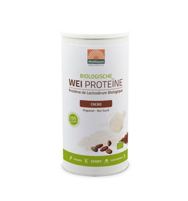 Mattisson HealthStyle Biologische Wei Proteïne Cacao Mattisson HealthStyle Biologische Wei Proteïne Cacao
