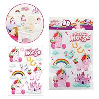 Toi-Toys Muurdeco stickers eenhoorn - thumbnail