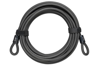 AXA Double Loop 1000/10 Kabelslot - Grijs AXA Double Loop 1000/10 Kabelslot - Grijs