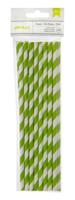 American Crafts • paper straws 4 cricket stripe - thumbnail