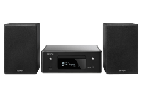 Denon CEOL N-10 Stereo Set met CD Speler & Radio, Microset met Bluetooth, WiFi, Airplay 2, Muziek Streamen, HEOS Multiroom, 2x Optische Ingang - Zwart - thumbnail