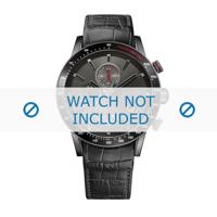Hugo Boss horlogeband HB-284-1-96-2929-HB1513445 Croco leder Grijs + grijs stiksel - thumbnail