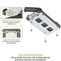 Icy Dock MB994SK-1B 4x 2,5 SATa behuizing voor externe 5,2 - thumbnail