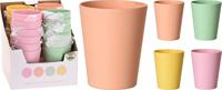Soellaart Beker Melamine Assorti 4 Kleuren Assorti - thumbnail