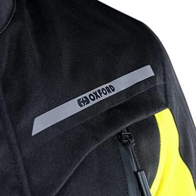 OXFORD "metro 2.0" jas jacket metro 2.0 black/neon yellow gr. m - thumbnail