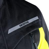 OXFORD "metro 2.0" jas jacket metro 2.0 black/neon yellow size 5x - thumbnail