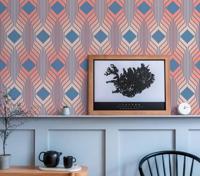 AS Creation Retro Chic - Blauw - Retro - 395322 - thumbnail