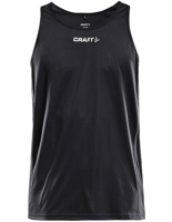 Craft 1907367 Rush Singlet M - Black - XS - thumbnail