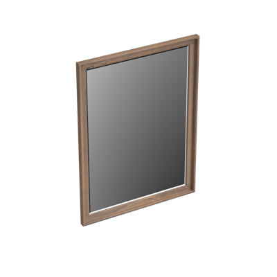 Spiegel Forzalaqua Reno 59.5x2x80 Cm Eiken Havanna