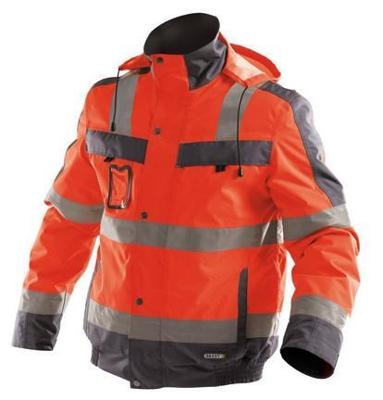 DASSY pilot lima high-vis rood/grijs m