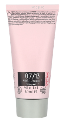 Wella Professionals ShineFinity Zero Lift Glaze 07/13 Toffee Cream 60ml