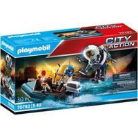Playmobill® City Action 70782 politiejetpack arrestatie van de kunstdief - thumbnail