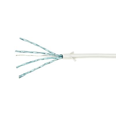 LogiLink CQ9061S RJ45 Netwerkkabel, patchkabel CAT 6A U/FTP 3.00 m Wit Extreem dun, Vlambestendig, Flexibel, Folie afscherming, Halogeenvrij, Snagless,