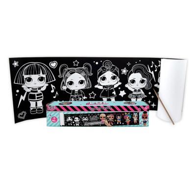 L.O.L. magic scratch poster